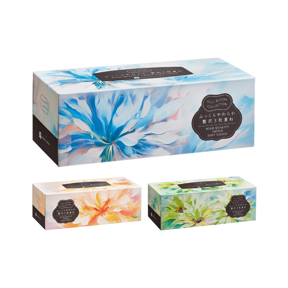 FULL BLOOM COLLECTION  ふっくらやわらか贅沢3枚重ねBOX