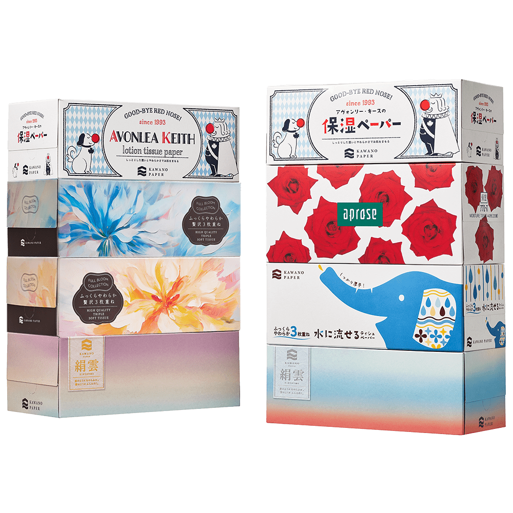 利きティッシュセット