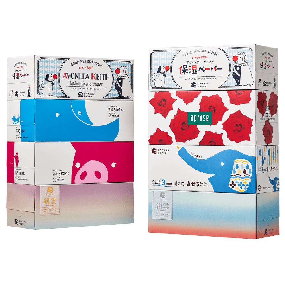利きティッシュセット