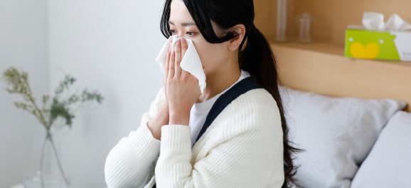 お肌をいたわりながら鼻水・花粉の悩みとさよならしたい。