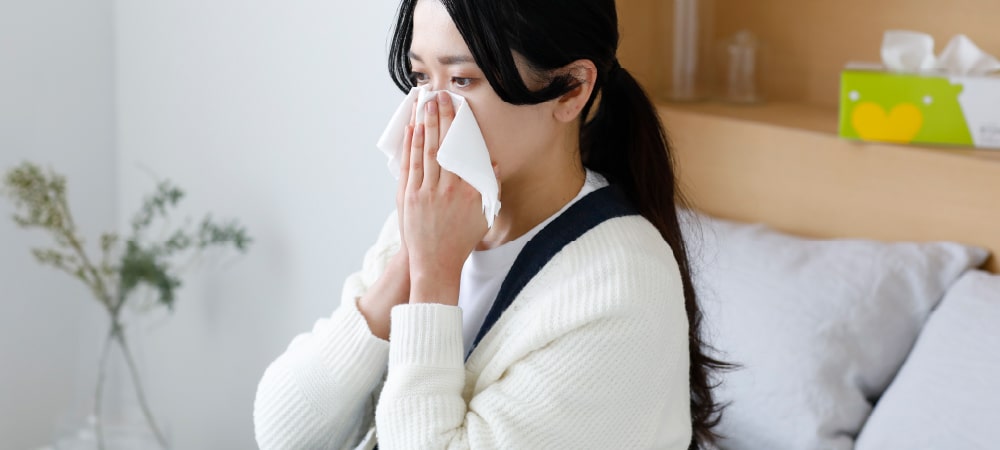 お肌をいたわりながら
鼻水・花粉の悩みとさよならしたい。