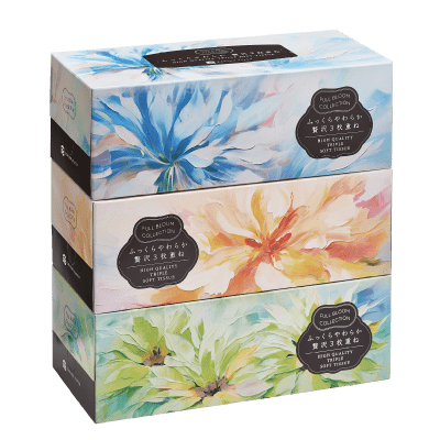 FULL BLOOM COLLECTION プレミアムシャワートイレット 4ロールダブル