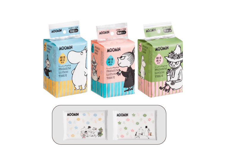 ムーミンコラボ | 河野製紙 KAWANO PAPER | 次の心地よさを創る