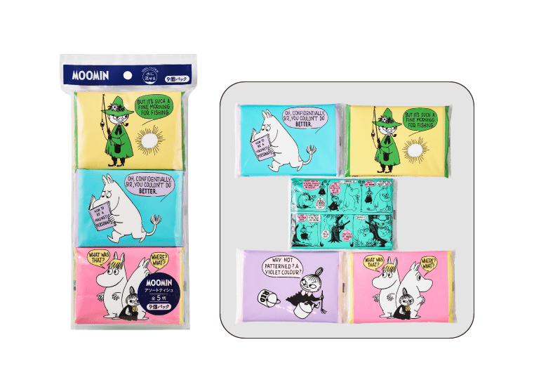 ムーミンコラボ | 河野製紙 KAWANO PAPER | 次の心地よさを創る
